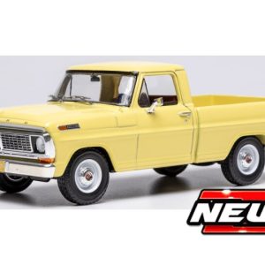 vieille voiture americaine jeep pick up jaune