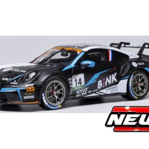 voiture coupe allemande de course bleu et noire