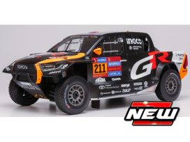 voiture de course dakar noire