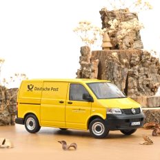 camionnette jaune poste allemande
