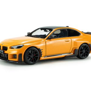 voiture allemande de sport orange