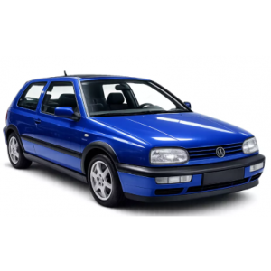 vieille voiture 3 portes allemande bleu