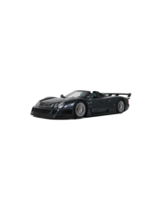 vieille voiture de sport cabriolet noire