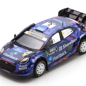 vieille voiturue de rallye bleu
