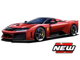 voiture de sport coupe rouge italienne