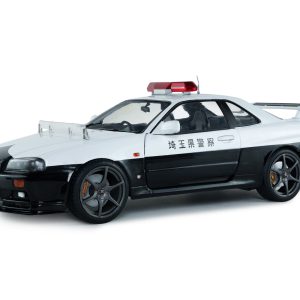 vieille voiture de police japonaise