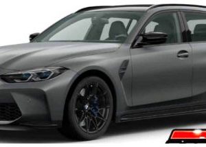 voiture de sport break grise