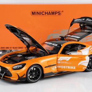 voiture allemande de sport safety car formule 1 orange