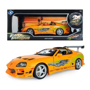 vieille voiture de sport cabriolet orange