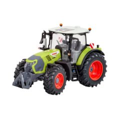 gros tracteur agricole vert et rouge
