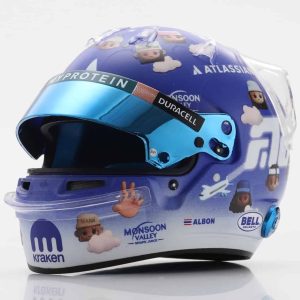 casque de pilote de course formule 1