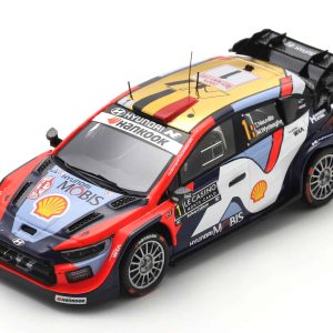 voiture de rallye jaune rouge et bleu