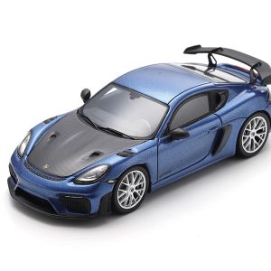 voiture allemande coupe de sport bleu et carbonne