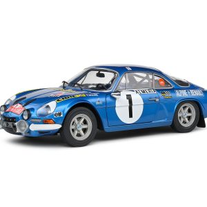 vieille voiture de course bleu