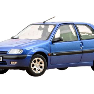 petite voiture française de sport bleu