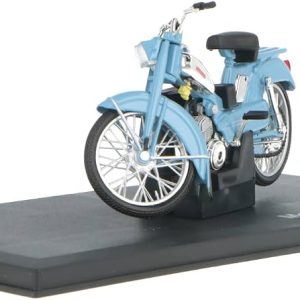 vieille moto bleu moto