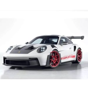 voiture de sport allemande blanche et rouge