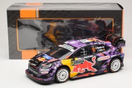 voiture de course rallye mauve