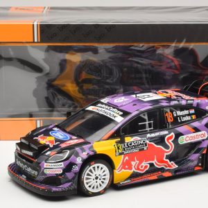 voiture de course rallye mauve
