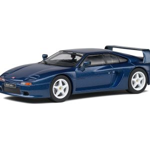 vieille ,voiture française de sport coupe bleu
