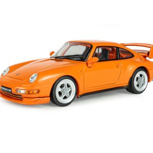 vieille voiture de sport coupe orange