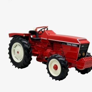 vieux tracteur agricole rouge