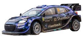 voiture de rallye bleu
