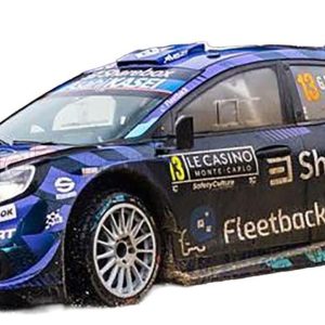 voiture de rallye bleu