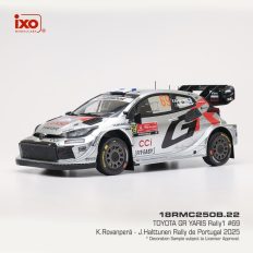 petite voiture de rallye grise