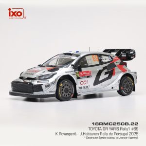 petite voiture de rallye grise