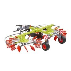 machine agricole verte et rouge
