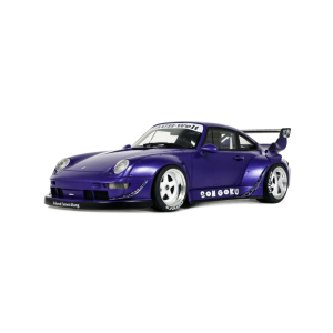 voiture allemande de sport coupe bleu