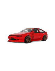 vieille voiture de sport japonaise rouge