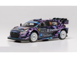 voiture de course de rallye mauve